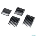 and high quality Original Moser 1400 Hair Trimmer Shaving Machine 4 Pcs Comb Set Barber Replacement Comb Set. 