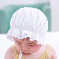 I Love Daddy&Mummy Cute Lace Flower Newborn Baby Girl Hat Panama Cap.