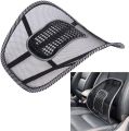 ComfortMesh Office Chair Back Support Brace - Comfortable Ergonomic Posture Cushion.