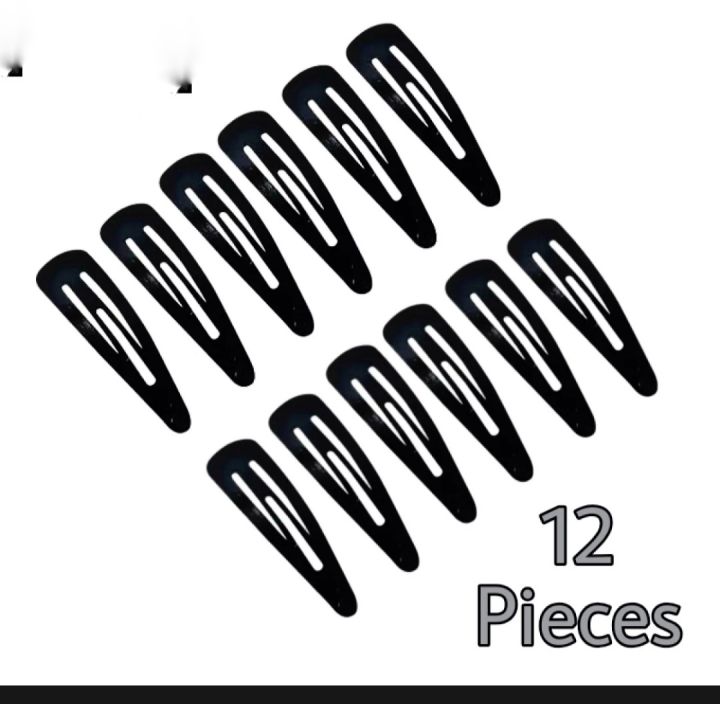 36%20Pieces%20Cute%205cm%20Hair%20Clip%20Pin%20Metal%20Snap%20Black%20Headbands%20For%20Girls%20Hair%20-%20Image%203