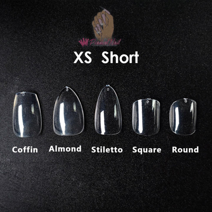 XS%20XXS%20Short%20False%20Nail%20Tips%20Soft%20Gel%20X%20Capsule%20Press%20On%20Almond%20Full%20Cover%20Artificial%20Nails%20240pcs/bag%20-%20Image%202