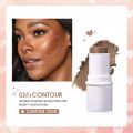 QIBEST Highlighter Makeup Contouring Bronzer For Face Contour Stick Powder Creamy Texture Stick Women Cosmetics Concealers. 