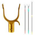 <p>Features:<br>
1. High-quality aluminum alloy as material, durable, not easy to rust, can be used for a long time.<br>
2. With an intimate hook for easier storage and not taking up much space.<br>
3. Fine workmanship and precision, suitable for hangers.