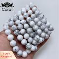 Carat DIY Accessories Charm White Turquoises Round Loose Beads DIY Pendant Accessories. 