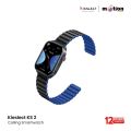 Kieslect KS2 Calling 2.01" FHD AMOLED 3ATM Smart Watch (Double Strap + Protector).