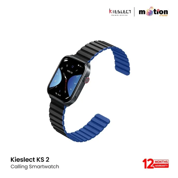 Kieslect%20KS2%20Calling%202.01"%20FHD%20AMOLED%203ATM%20Smart%20Watch%20(Double%20Strap%20+%20Protector)%20-%20Image%205