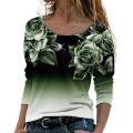 Spring Blouse Print Spring Touch Women Blouse.