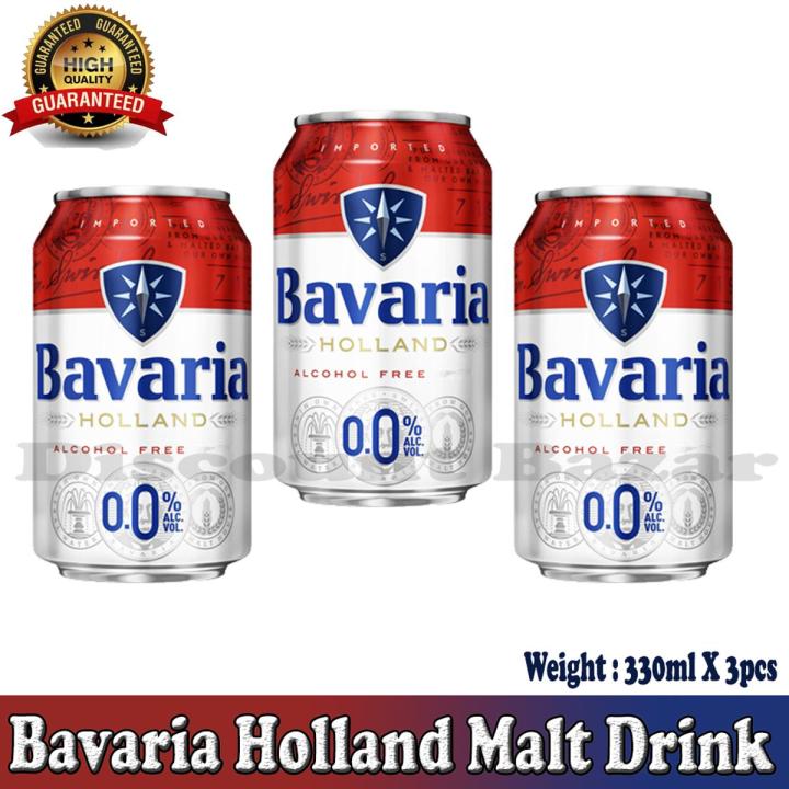 Bavaria Holland Non Alcoholic 330ml Can 3pcs