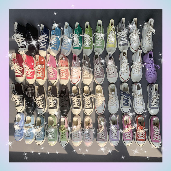 White Deer Shoes National Tide Shoes 2023 Autumn New Canvas Shoes Women's 1970S Evergreen Women's Shoes Ins Board Shoes Small White Shoes