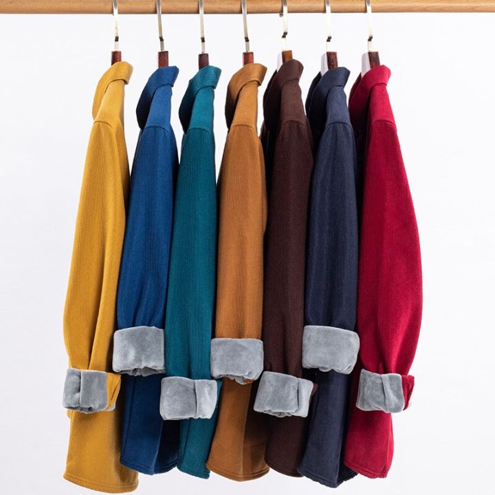 Winter%20Warm%20Thick%20Mens%20Corduroy%20Shirts%20Casual%20Long%20Sleeve%20Solid%20Regular%20Fit%20Business%20Man%20Leisure%20Shirt%202022%20New%20Comfortable%20Tops%20-%20Image%208
