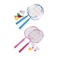 Professional Badminton Rackets Set Indoor Outdoor Playing Shuttlecock Racquet Set Sports Badminton Racket for Kids. 