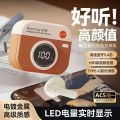 Q86 Heartless Retro Camera Wireless Bluetooth Earbuds – Bluetooth 5.4 Semi In-Ear Earphones with Noise Reduction.