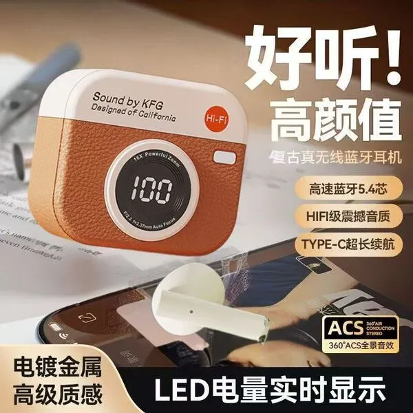 Q86%20Heartless%20Retro%20Camera%20Wireless%20Bluetooth%20Earbuds%20%E2%80%93%20Bluetooth%205.4%20Semi%20In-Ear%20Earphones%20with%20Noise%20Reduction%20-%20Image%206