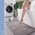 Thick velvet super absorbent bathroom door mats, non-slip bedroom mats, bathroom carpets, kitchen mats Bathroom Carpet High-hair-40cmx60cm.