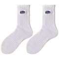 Soft autumn winter combination high anti odor and sweat absorbing mid tube Zhuji mens womens trendy socks. 