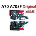 For Samsung A70 A705 A705F Original USB Charger Charging Dock Port Board with IC Support fast charge Connector Main Motherboard Flex Cable. 