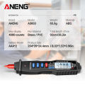 ANENG A3003 Multimeter Pen Type Meter 4000 Counts Non Contact Black.