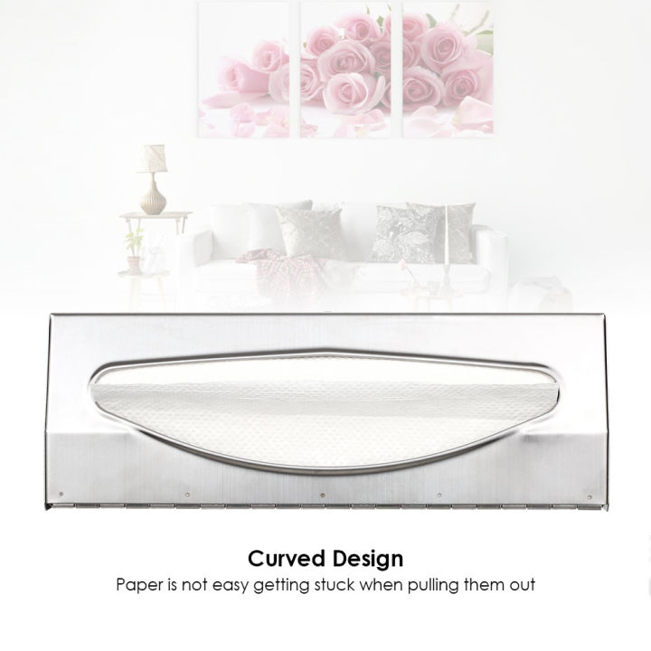 CHUANGDIAN%20Wall-mounted%20Tissue%20Dispenser%20C-fold%20Paper%20Hand%20Towel%20Case%20Bathroom%20Stainless%20Steel%20Tissue%20Box%20Interfold%20Towel%20Dispenser%20Holder%20for%20Multifold%20Paper%20Towels%20-%20Image%207
