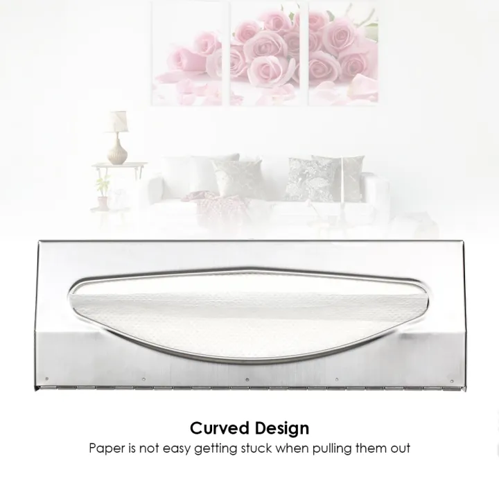 CHUANGDIAN%20Wall-mounted%20Tissue%20Dispenser%20C-fold%20Paper%20Hand%20Towel%20Case%20Bathroom%20Stainless%20Steel%20Tissue%20Box%20Interfold%20Towel%20Dispenser%20Holder%20for%20Multifold%20Paper%20Towels%20-%20Image%207