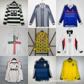 Football team form supported by retro long eee England ortugal Inter France jersey. 