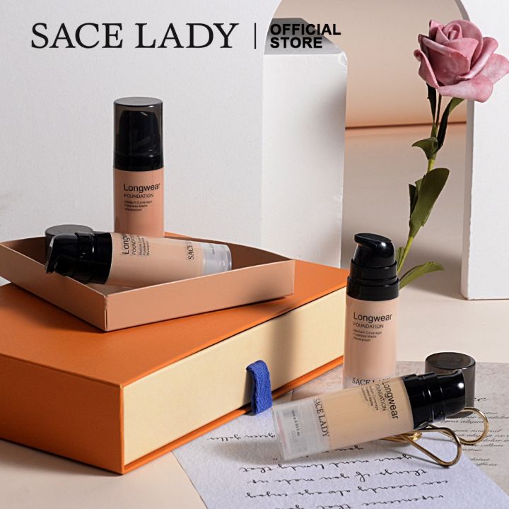 SACE%20LADY%20Matte%20Liquid%20Foundation%20Waterproof%20Long-wear%20Poreless%20Finish%20Face%20Makeup%20-%20Image%208