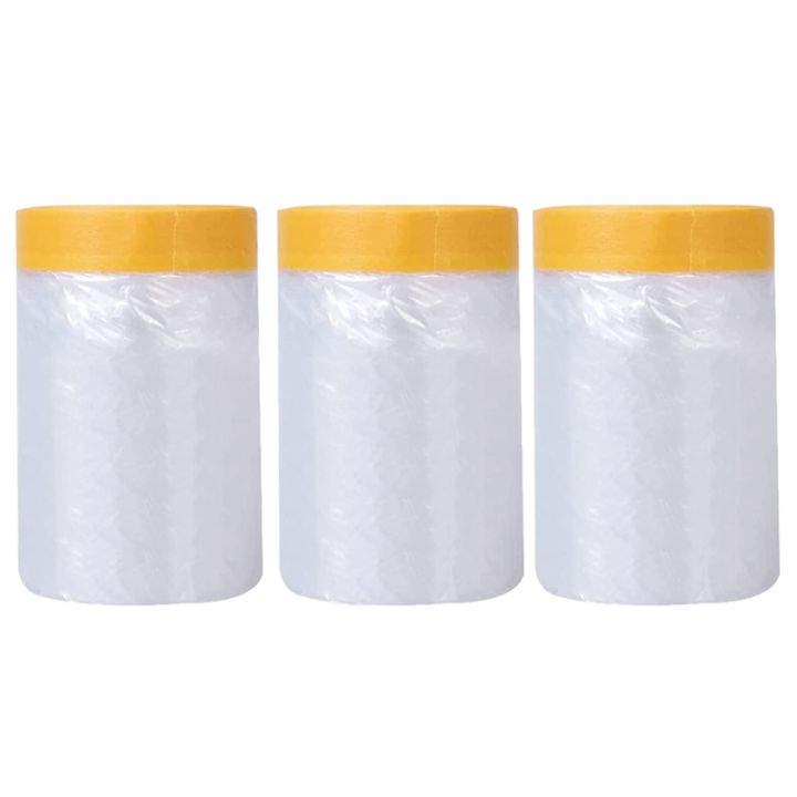 Dust%20Sheets%20Roll,%20Plastic%20Masking%20Film%20Rolls%20Drape%20Masking%20Film%20with%20Self-Adhesive%20Tape%20for%20Painting%20Furniture%20Covering%20-%20Image%203