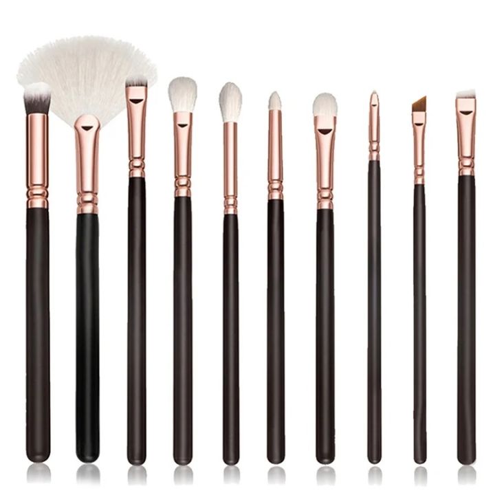 15%20Pcs/Set%20Brown%20Colour%20Makeup%20Brush%20Set%20with%20Bag%20-%20Image%203