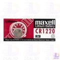 Top Quality MAX-ELL CR1220 3V Lithium Battery Coin Cell Button Type CR1220 Lithium Watch Batteries CR 1220 For Watch Calculator And Electronics Devices. 