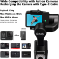 Hohem 3-Axis Handheld Gimbal Waterproof Action Camera Stabilizer for DJI Osmo Gopro Hero8//7/6/5/4 RXO SJCAM ISteady Pro 3/Pro4.