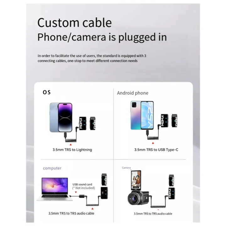 Moma%201Set%20Lark%20M1%20Wireless%20Condenser%20Microphone%20Portable%20Microphone%20For%20Live%20Broadcast%20Equipment%20Metal%20-%20Image%205