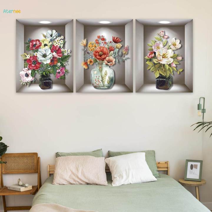 Stickers%203D%20Plants%20Wall%20Sticker%20for%20Bathroom%20Corridor%20Living%20Room%20-%20Image%207