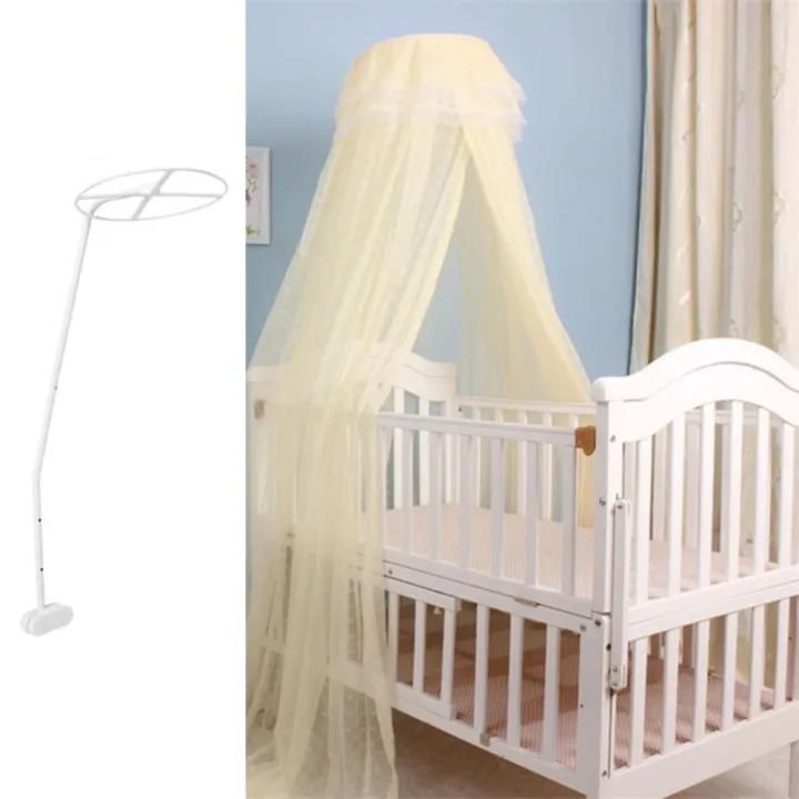 %E3%80%90Best%20Price%20Guaranteed%E3%80%91%20Bed%20Dome%20Cots%20Accessories%20Mosquito%20Net%20Stand%20White%20Round%20Bed%20Net%20Holder%20Stand%20Durable%20Mosquito%20Bar%20Frame%20Baby%20Kids%20Room%20-%20Image%203