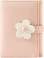 Small Wallet for Women Fashion Girls Cute 3D Cat Face Glitter Ears Wallet with Tail Tri-Folded Wallet ID Card Case with Zipper Pocket.