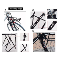 ZOROOM Bicycle Front Rack, Aluminum Alloy Luggage Touring Carrier Racks 15KG Capacity Mountain Road Bike Pannier Rack.