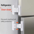 Multi-Functional Refrigerator Safety Lock, Children Secure Fridge Freezer Lock, Home Security Protection - Cabinet Locks & Straps - Onex BD.