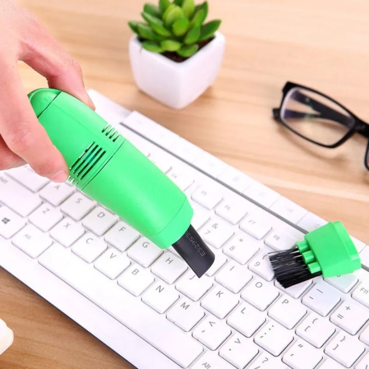 1Pcs Portable Mini Handheld USB Keyboard Vacuum Cleaner Computer Dust Blower Duster for Laptop Desktop PC Cleaning Kit Tool
