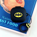 Samsung Galaxy Buds 4 Pro Batman Edition Case Earphone Silicone Case with Hanging Hook Earbuds Soft Protective Headphone Cover Headset Skin.