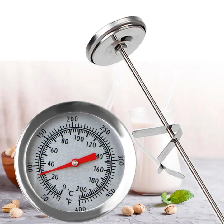 Meter Stock. Cook Kitchen Tools Milk Coffee Food Meat Gauge Stainless Steel 0~200 ...