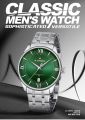 NAVIFORCE 9272 Men's Fashion Quartz Watches in Business-Sport Style Stainless Steel.