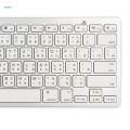 Ultra Thin Bluetooth Keyboard 78 Keys Wireless Keyboard for IOS / Android / Windows 285x 120x18mm. 