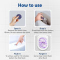 Harpic Flushmatic Lavender In Cistern Toilet Cleaner Blocks (50g X 3pcs) Automatic Cleaning with Every Flush. 