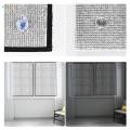Blackout Window Film Double Sided Sun Blocking Aluminum Foil Insulation Film 30cmx100cm.