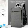 Travel Laptop Backpack, Professional Business Backpack Bag, Slim Lightweight Laptop Bag, Water Resistant School Rucksack for Women Men, Fits 18 Inch Laptop and Notebook-Grey.