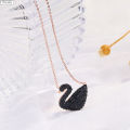 【TY】Fashionable Versatile Sweater Chain Swan Pendant Necklace Light Luxury High-end Necklace TY. 