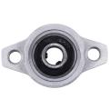KFL000 Bore Inner 10mm Flange Ball Mounted Pillow Block Bearings. 