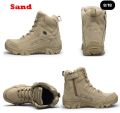 Men Ankle Boots Outdoor Hiking Desert Shoes (OKIY Boots). 