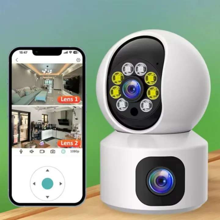 V380%204MP%20WIFI%20IP%20Camera%20Dual-Lens%20Dual%20Screen%20PTZ%20Camera%201080P%20HD%20Wireless%20355%20Degree%20Auto%20Tracking%20Ai%20Human%20Detect%20-%20Image%202