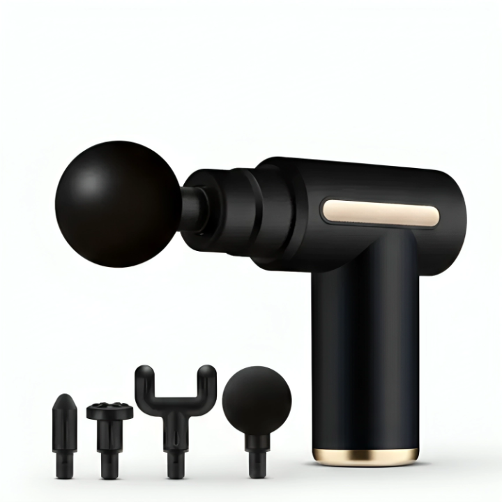 Mini Electric Massage Gun Portable Deep Tissue Massage Gun - Pain Relief USB Rechargeable Body Massager Message Gun Body Muscle Relief Massage Gun Fitness Portable Fascial Gun