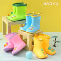 Baoyu children's rain boots, baby dinosaurs, three-dimensional rain boots, girls' water boots, children's toddlers, boys' kindergarten water shoes. 