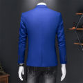 Plus Size M-6XL Men Business Casual Blazer Solid Color Suit Jacket Dress Work Clothes Oversize Coats Male Brand Clothing Tuxedo Wearhouse.